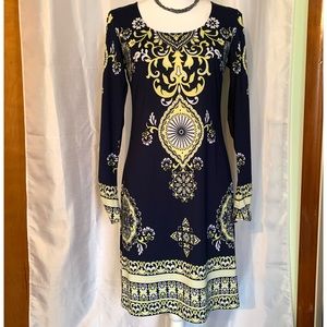 INC international concepts long sleeve dress
